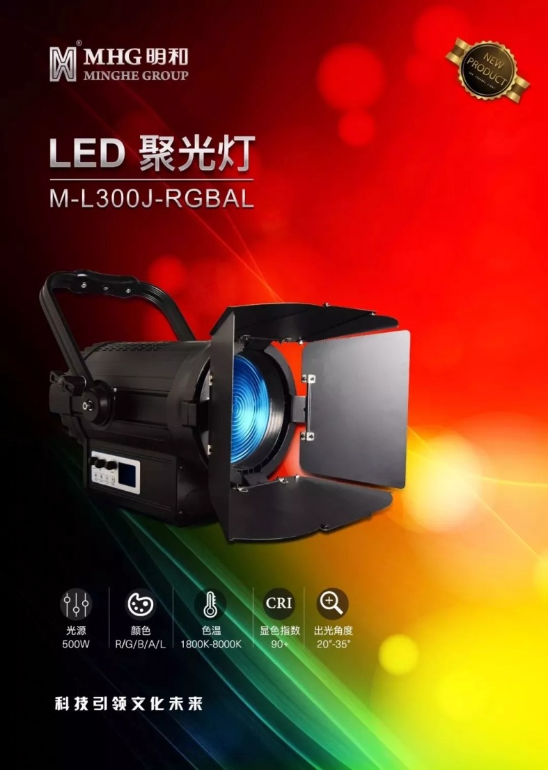 ��ɫLED���־۹��