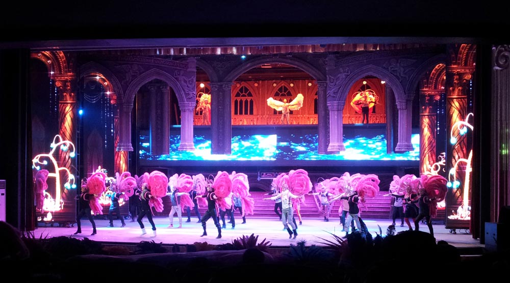 ��������P5����LED���������̨�����໥ӳ�������ں�